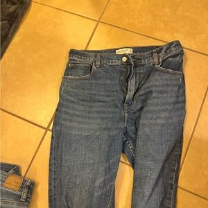 Abercrombie & Fitch Ultra High Rise Blue Jeans